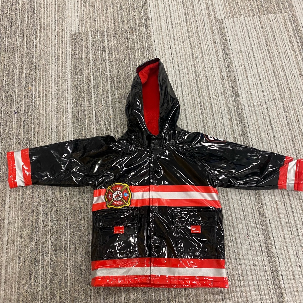 Western Chief Shiny Black Raincoat
